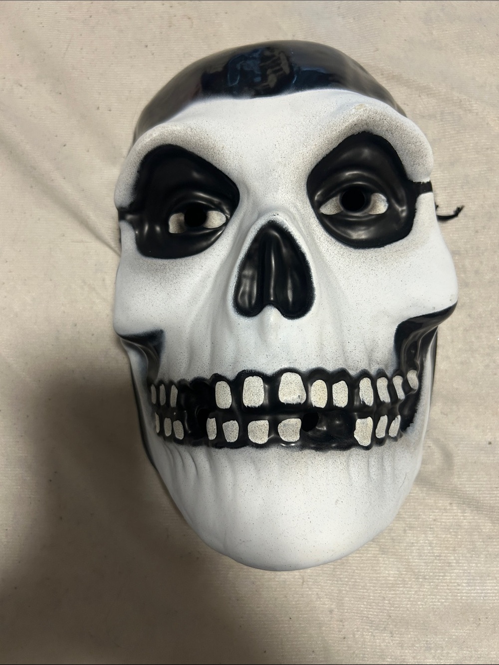 Black & White Skull Face Mask